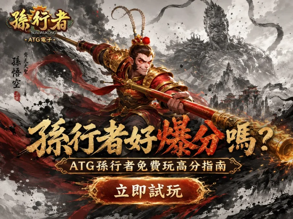 孫行者好爆分嗎與ATG孫行者免費玩高分指南圖卡
