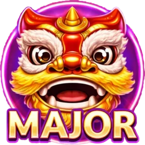 孫行者老虎機 MAJOR 獎項圖示，金獅符號代表中階彩金獎勵